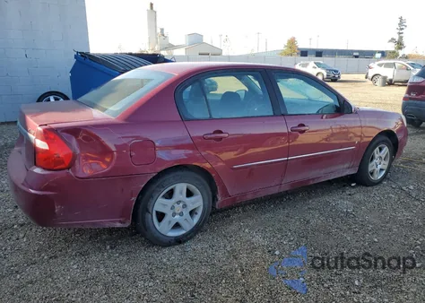 2006 Chevrolet Malibu Lt из США, поврежденный, VIN 1G1ZT51876F156860